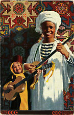 PC CPA ARABIAN TYPES AND SCENES,BOYS WITH THEIR INSTRUMENTS, (b17386) picture