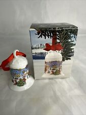 Hutschenreuther Weihnachts-Glocke 1987 Bell Ornament Signed Ole Winther In Box picture