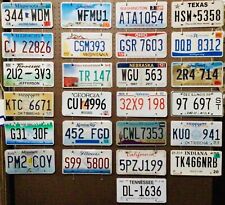 Large lot of 25 old colorful license plates - bulk - many states - low shipping picture