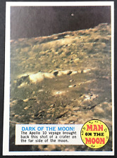 Vintage 1969 Topps Man On The Moon #34A Apollo 10 Dark of the Moon EX picture