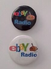 EBAY Open Swag Button Pin On Location eBay Radio Hosted by Griff (Set of 2) picture