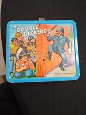 Vintage The Double Deckers TV Show Metal Lunch Box 1970s Aladdin No Thermos picture