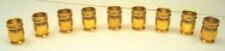 MENORAH CANDLE CUPS, Set of 9, Aluminum Gold color picture