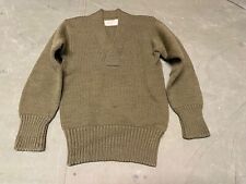WWII US ARMY WINTER WOOL KNIT SWEATER -LARGE 44R picture