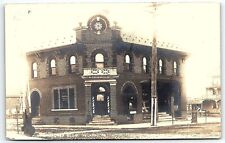 1911 TELFORD PA FENSTERMACHER BLDG HERKNESS & MILLER PHOTO RPPC POSTCARD P3998 picture