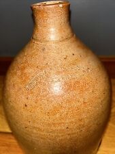 Antique Stoneware 19th Century Red/orange 1 Gallon Pottery Jug Ft Wright And Son picture