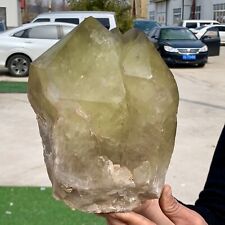 10.3LB Natural Citrine backbone cluster mineral specimen quartz crystal healing picture