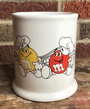 Vintage M&M Mars 1996 Ceramic Kitchen Utensil Holder Advertisement Collectible picture