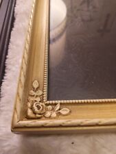 Lot 10 Antique Vtg Small Medium Picture Frames Carved Wood Oval Metal  picture