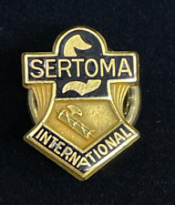 Vintage Sertoma International 10K Gold Filled Lapel Pin by Leavens picture