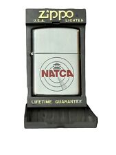 Vintage 1992 Zippo Lighter NATCA National Air Traffic Control Association Logo picture