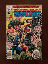 Invaders #18 (Marvel 1977) Bronze Age Frank Robbins WWII 1st Destroyer 8.5 VF+ picture