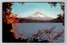 Mt Hood OR-Oregon, Scenic View Of Mt Hood, Antique, Vintage Souvenir Postcard picture