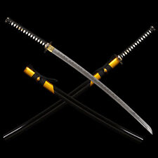 Handmade Japan Samurai Katana Sword Sharp 1095 Carbon Steel Blade Full Tang picture