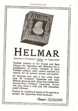 1923 Print Helmar America's Greatest Value in Cigarettes Turkish Tobacco picture