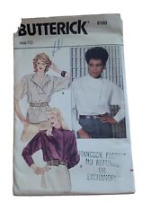 1970's Butterick Misses' Blouse Pattern 6190 Size 10 UNCUT picture