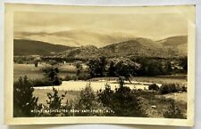Mount Washington From Intervale. New Hampshire NH Real Photo Postcard. RPPC. picture