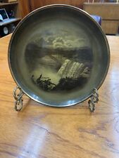 Antique Ridgway Niagara Falls Plate- w/ stand England picture