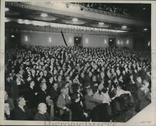 1944 Press Photo America First party held in St. Louis public auditorium picture