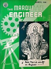 Marquette University Engineer Magazine March 1948 Saint Patrick Early Television picture