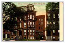 Albany NY New York Academy for Girls Divided Back Postcard picture