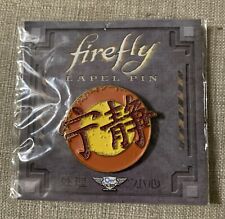 Loot Crate Exclusive Firefly Serenity logo lapel pin by QMx Caliber Metalworks picture