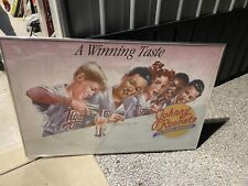 Vintage Johnny Rockets Baseball Kids Theme Restaurant Sign Ice Cream 56