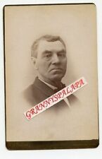 Cabinet Photo - Charlotte, Michigan - Close Up Older Man, Jacket & Tie, Nice Con picture