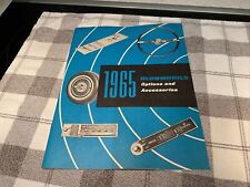 Original 1965 Oldsmobile Options & Accessories Sales Brochure 65 F-85 98 88 picture