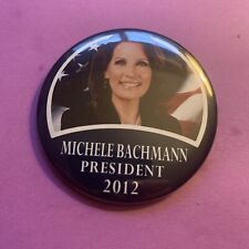 Nice Michele Bachmann Picture Presidential Pinback Button picture
