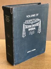 Vintage, John F Rider, Volume IV (4) Perpetual Troubleshooters Manual, 1934 picture