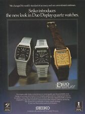 1980 Seiko Duo Display Quartz Watches - 