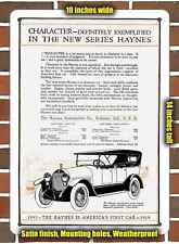 Metal Sign - 1919 Haynes Touring Car - 10x14 inches picture