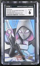 Marvel Sketch Card Artist Proof 1/1 - Ghost-Spider - Mohammad Jilani - CGC 6 picture