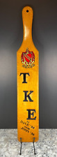 1950's Tau Kappa Epsilon Albion College, Michigan Omega Chapter Wood Paddle picture