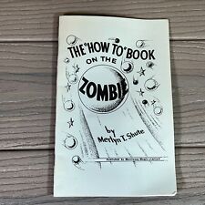 VTG 1988 The How To Book On The  Zombie Floating Ball Morrissey Magic LTD Canada picture