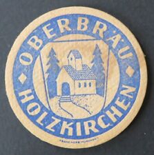 Underbock beer OBERBRAU HOLZKIRCHEN Franz Herb beer mat beer lid 24 picture