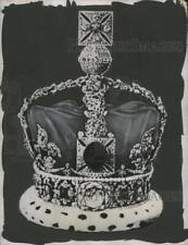 1935 Press Photo Crown to be Worn by King George for Silver Jubilee, England picture