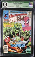 SENSATIONAL SPIDER-MAN #-1 CGC 9.4 SIGNED BY RICHARD CASE COA NEWS STAND picture