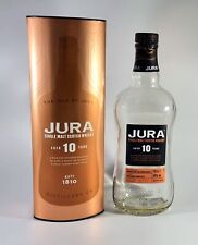 Jura Aged 10 Whisky Empty Bottle & Lidded Box 700ml Display / Mancave / Crafts picture