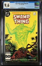 SAGA OF THE SWAMP THING #37 CGC 9.6 WP Alan Moore 1st John Constantine 1985 picture