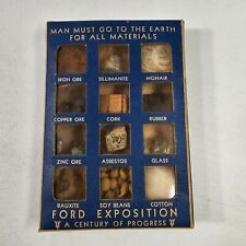 Scarce 1933 Ford Exposition Chicago World’s Fair Auto Raw Materials Display picture