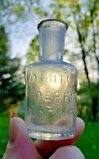 Rare c1860's Antique D. Mitchell Perfumer Rochester Pontil Era Perfume Bottle picture