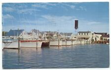 Ocean City MD - Maryland Yacht Basin Showing Marlin Fleet c1950s Postcard picture
