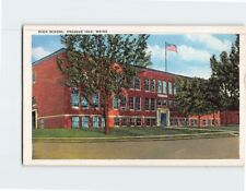 Postcard High School Presque Isle Maine USA picture