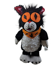 Gemmy Black Cat Halloween Singing Dancing Animated Trick  Treat Pitbull Want Me picture