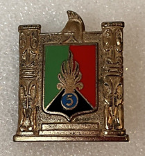 French Foreign Legion 5eme Regiment Etranger Badge Drago Military Pin picture