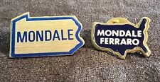 1984 Mondale - Ferraro Presidential Campaign Democratic UNION MADE Lapel Pins picture
