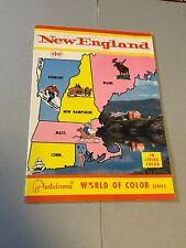 1960's NEW ENGLAND Plastichrome World of Color series Booklet picture
