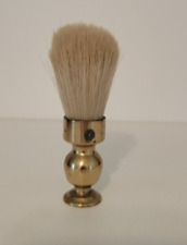 VINTAGE SHAVING BRUSH CHROME ADVERTISING SHAVING COLLECTIBLE   M-93 picture